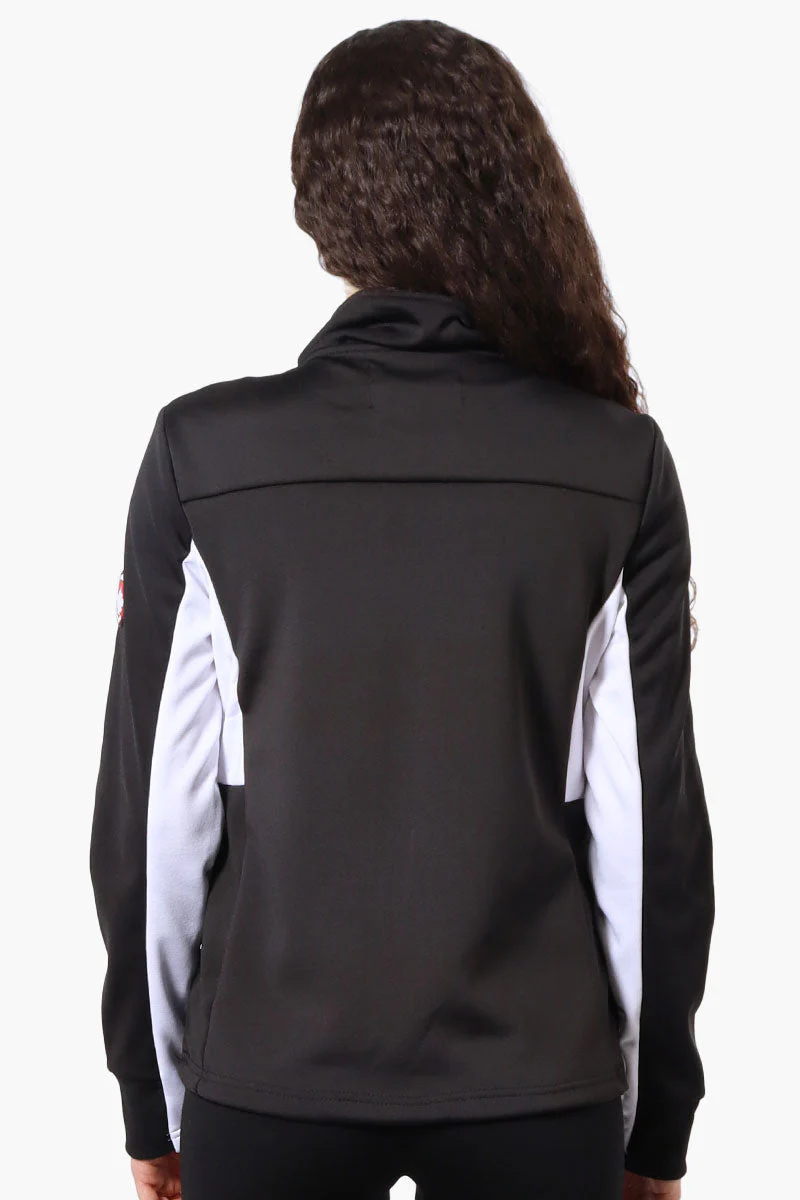 Nylon Puffer Lightweight Jacket - Black - Image 3