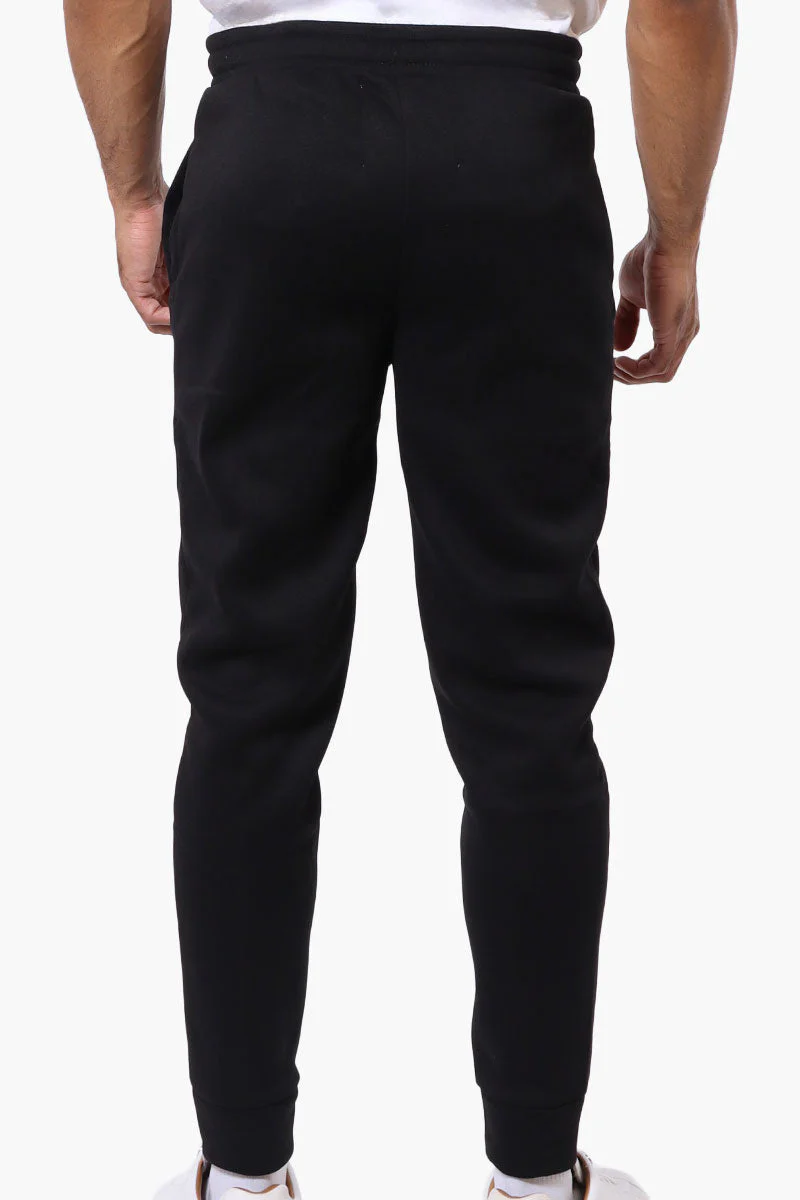 Basic Solid Joggers - Black - Image 3